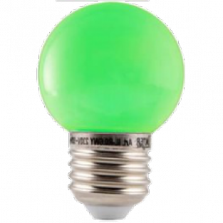 LED E27 1 Watt Groen